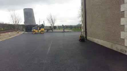 driveway build Professional driveway improvements in Newry before and after