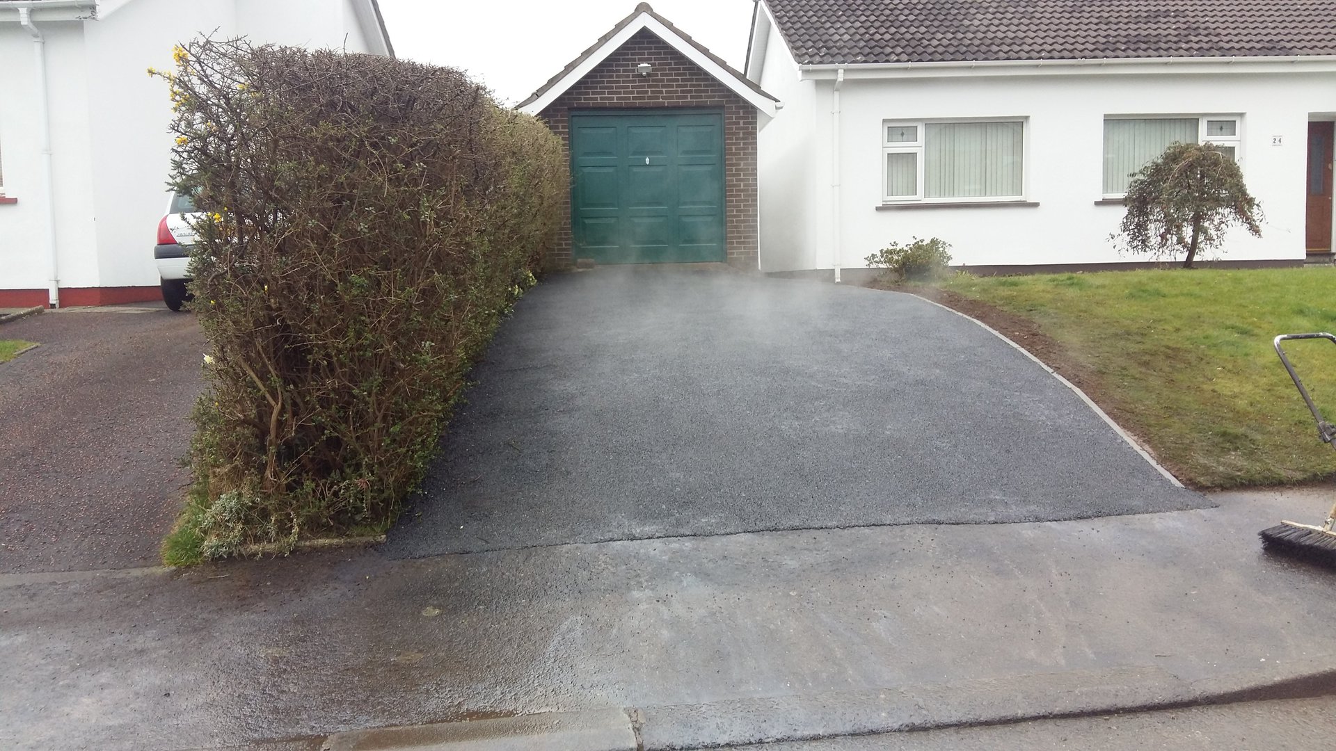 new driveway Driveway resurfacing portfolio Morlea Ltd Northern Ireland
